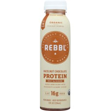 REBBL: Hazelnut Chocolate Protein Drink, 12 oz