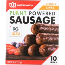 WORTHINGTON: Meatless Links Sausage, 8 oz