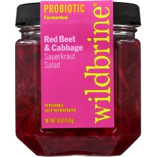 WILDBRINE: Red Beet and Cabbage Sauerkraut Salad, 18 oz