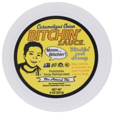 BITCHIN SAUCE: Sauce Onion Caramelized, 8 oz