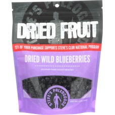 STEVE'S PALEOGOODS: Dried Fruit Blueberries, 6 oz