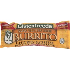 GLUTENFREEDA: Chicken & Cheese Gluten-Free Burrito, 4 oz
