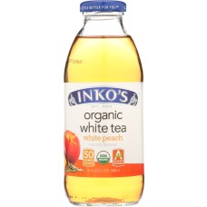 INKOS: Organic White Tea Peach, 16 oz