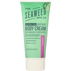 SEAWEED BATH COMPANY: Body Cream Lavender, 6 oz