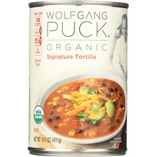 WOLFGANG PUCK: Organic Tortilla Soup, 14.5 oz