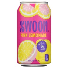 SWOON: Lemonade Pink Zero Sugar, 12 fo