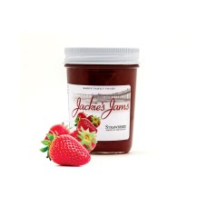 JACKIES JAMS: Strawberry Jam, 8 oz