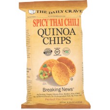 THE DAILY CRAVE: Quinoa Chips Spicy Thai Chili, 4.25 oz