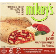 MIKEYS: Pizza Pockets Pepperoni, 8 oz
