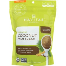 NAVITAS: Organic Coconut Sugar, 16 oz