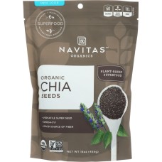 NAVITAS: Organic Chia Seeds, 16 oz