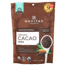 NAVITAS: Cacao Nibs Organic, 16 oz