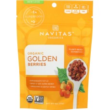 NAVITAS: Golden Berries Organic, 4 oz