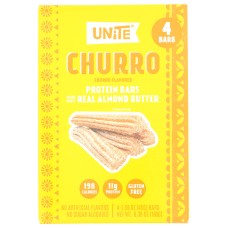 UNITE: Bar Protein Churro 4Pc, 6.36 OZ