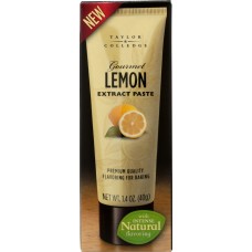 TAYLOR & COLLEDGE: Natural Lemon Extract Paste, 1.4 oz