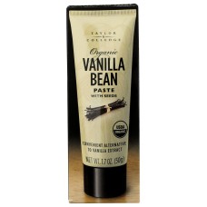TAYLOR & COLLEDGE: Organic Vanilla Bean Paste with Seeds, 1.7 oz