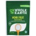 WHOLE EARTH: Monk Fruit, 12 oz