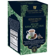 WISSOTZKY: Tea Spiced Nana Mint Chai, 16 bg