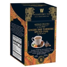 WISSOTZKY: Tea Ginger and Turmeric Spiced Chai, 16 bg