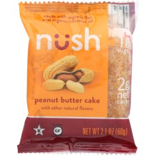 NUSH: Cake Slice Peanut Butter, 2.1 oz