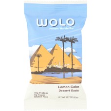 WOLO WANDERBAR: Lemon Cake Bar, 1.94 oz