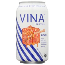 VINA: Honey Apple Cider Vinegar, 12 fo