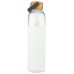 SOMA: White Glass Water Bottle, 25 oz