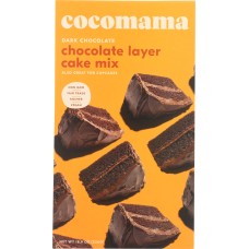 CISSE COCOA CO: Dark Chocolate Layer Cake Mix, 15.3 oz
