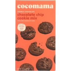 CISSE COCOA CO: Double Chocolate Chip Cookies Mix, 12.28 oz