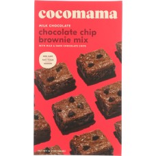 CISSE COCOA CO: Mix Brownie Milk Chocolate Chip, 16.2 oz