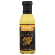 HIX SAUCES: Sauce Mustard Curry, 15 oz