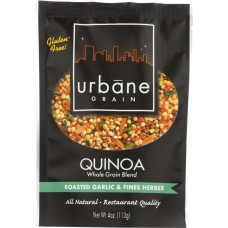 URBANE GRAIN: Quinoa Whole Grain Blend Gluten Free Roasted Garlic & Fines Herbes, 4 oz