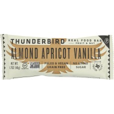 THUNDERBIRD ENERGETICA: Bar Almond Apricot Vanilla, 1.7 oz