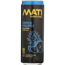 MATI ENERGY: Drink Energy Tropical, 12 oz