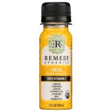 REMEDY ORGANICS: Shot Heal Immunity, 2 oz