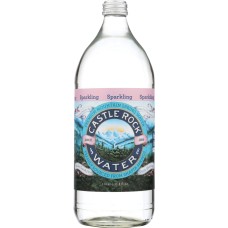 CASTLE ROCK: Water Sparkling Glass, 1 lt