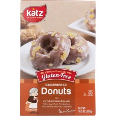 KATZ: Gluten Free Gingerbread Donuts, 10.5 oz