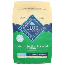 BLUE BUFFALO: Dog Adlt Lmb Brn Rice, 15 lb