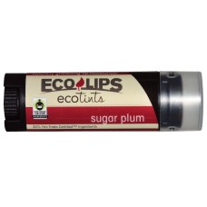 ECO LIPS: Eco Tint Sugar Plum Lip Balm, .3 oz