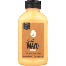 JUST MAYO: Mayo Sriracha Shelf Stable, 12 oz