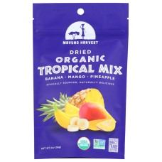 MAVUNO HARVEST: Dried Fruit Organic Tropical Mix, 2 oz