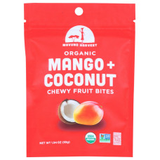 MAVUNO HARVEST: Fruit Bites Mango and Coconut, 1.94 oz
