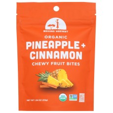 MAVUNO HARVEST: Bites Fruit Pineapl Cinn, 1.94 OZ