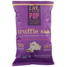 LIVE LOVE POP: Truffle Salt Popcorn, 4.40 oz