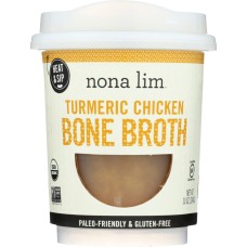 NONA LIM: Turmeric Chicken Bone Broth, 10 oz