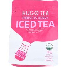 HUGO TEA COMPANY: Tea Iced Hibiscus Berry, 2.1 oz