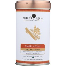 HUGO TEA COMPANY: Tea Black Vanilla Chai, .8 oz