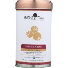 HUGO TEA COMPANY: Tea Herbal Berry Rooibos, .8 oz
