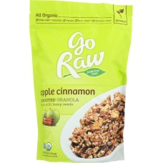 GO RAW: Granola Apple Cinnamon Sprouted Organic, 16 oz