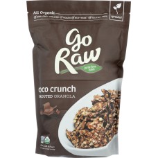 GO RAW: Granola Coco Sprouted Organic, 16 oz